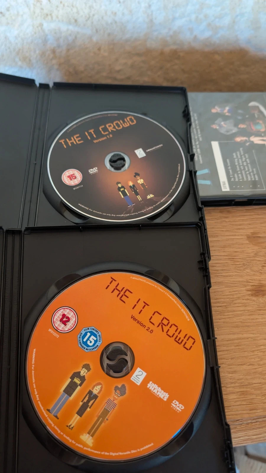 box set DVD The IT Crowd series 1 4 complete import UK VO ST English – photo 7
